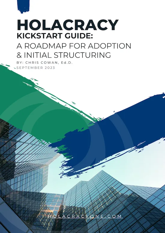 Holacracy Kickstart Guide - Cover - 550px